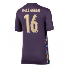 England Conor Gallagher #16 Bortedrakt Kvinner EM 2024 Kortermet